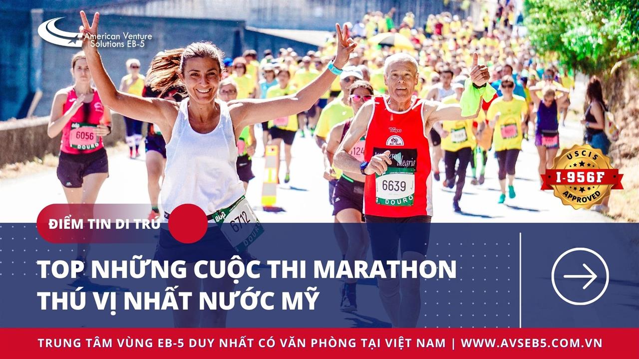 TOP NHỮNG CUỘC THI MARATHON THÚ VỊ NHẤT NƯỚC MỸ